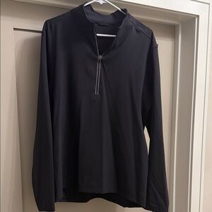 lululemon athletica Men's Black Zip-Up Sweater